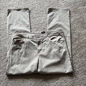 AG Adriano Goldschmied, The Protégé Straight Leg Men's Tan Pants Size 38x34